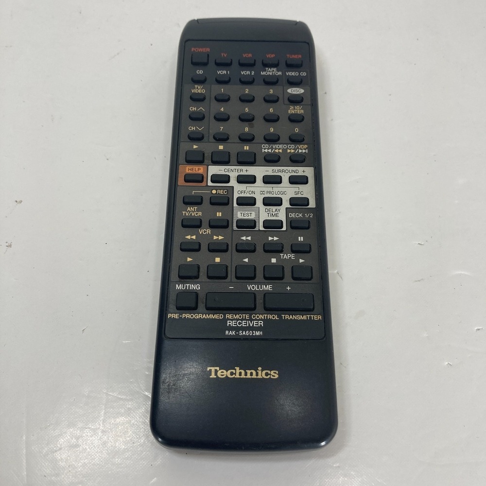 Technics Remote‎ RAK-SA603MH OEM Original Tested Working